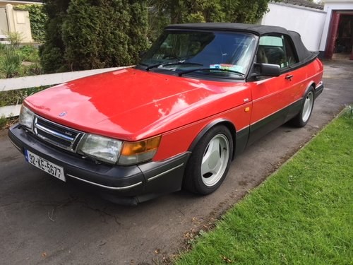 1992 Saab 900 s turbo convertible For Sale