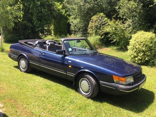1991 CLASSIC SAAB 900i convertible For Sale