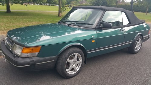 1992 Saab 900 i convertible injection 16 valve, classic For Sale