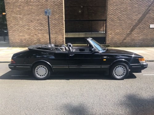 1991 Saab 900 Turbo 16S 185 BHP Convertible LHD auto For Sale