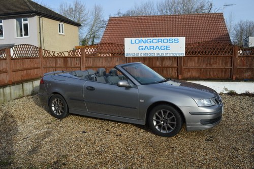 2006 Saab 9-3 2.0 T Linear TURBO CONVERTIBLE AUTOMATIC SOLD