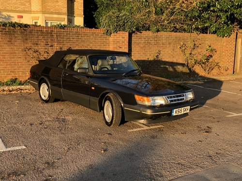 1993 Saab Classic 900 S Turbo Convertible For Sale