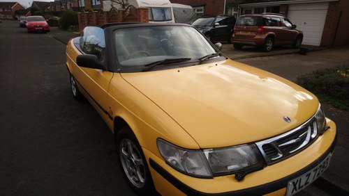 1999 My Sunny Yellow Saab SOLD