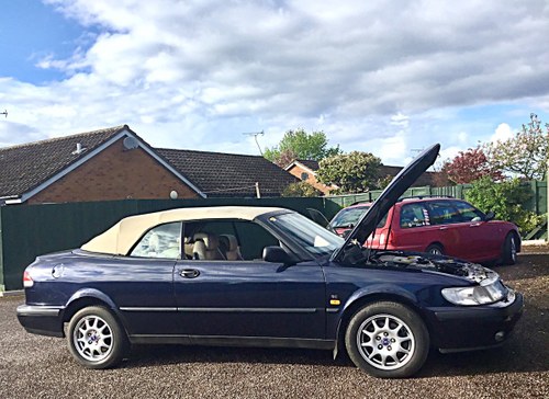Very Nice Low Mileage 1998 SAAB Convertible For Sale