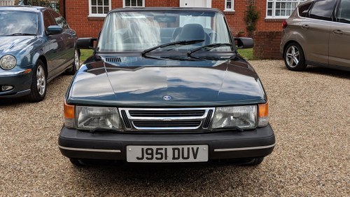 1992 Classic Saab 900i 5-speed Convertible For Sale