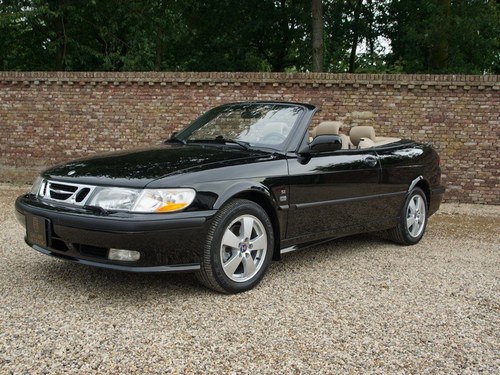 2003 Saab 9-3 2.0 Turbo Convertible only 58.836 miles, two owners For Sale