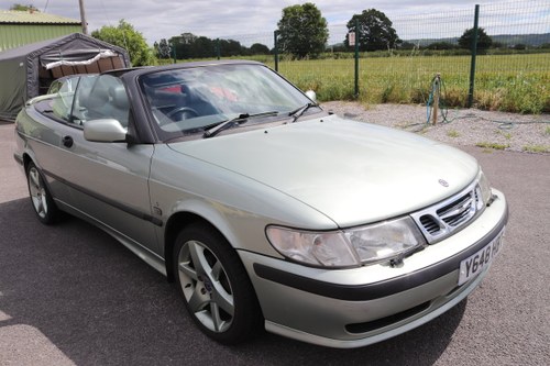 2001 Saab 93 S, convertible For Sale