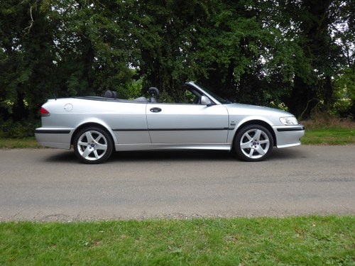 2002 Saab 93 Turbo SE Convertible 185bhp Superb Order 17 Services SOLD