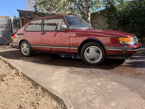 1993 Saab c900 ruby - back in the UK For Sale
