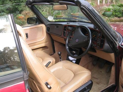 1992 Classic SAAB Convertible SOLD