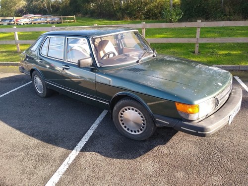 1985 Saab 900I - Same family owned from new. For Sale by Auction