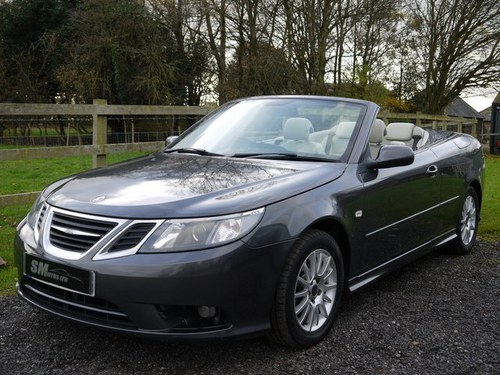 2010 SAAB 9-3 1.9 TID CONVERTIBLE AUTOMATIC FSH, CAMBELT DONE. SOLD