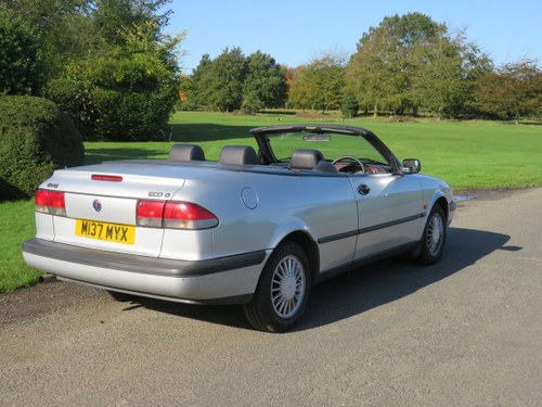 1995 Saab 900 Low mileage auto convertible For Sale