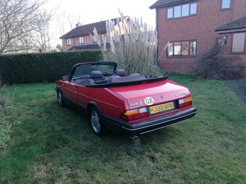 1990 Saab 900 turbo classic convertible (auto) For Sale