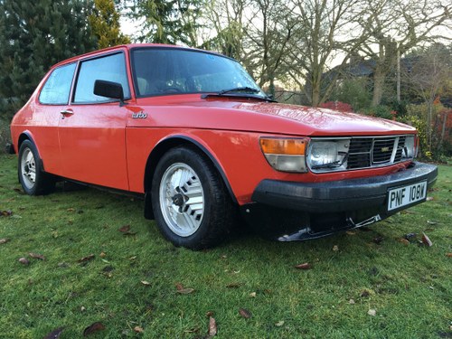 1981 Saab 99 Turbo 2Dr Red SOLD