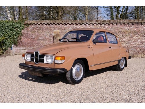 1977 Saab 96 GL V4 in a superb original condition, 80% first pain For Sale