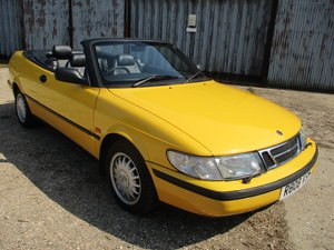 1998 Saab 900S 2.3 Convertible Automatic SOLD