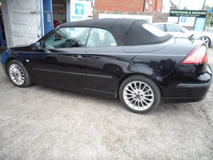 2005 05 PLATE SAAB 93 SOFT TOP IN BLACK NICE  LOOKER F.S.H 91,000 For Sale