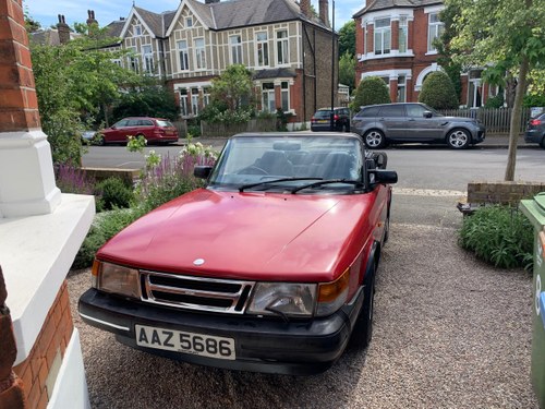 1993 Saab 900 classic convertible For Sale