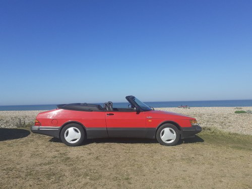 1990 Saab Turbo Convertible 67k miles. 2nd owner For Sale