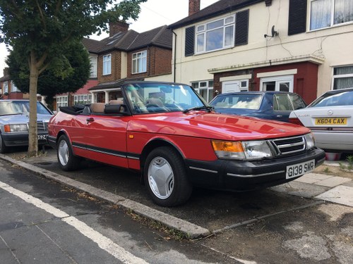 1990 **Saab 900 classic convertible** For Sale