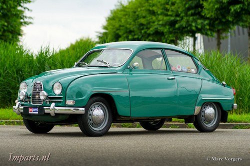 1963 Very good classic Saab 96 Bull Nose TT (LHD) For Sale