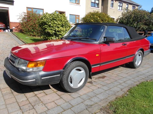 1993 Saab 900i Convertible For Improvement For Sale