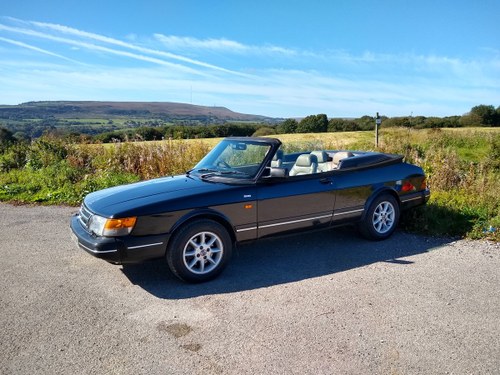 1992 Saab 900 Classic Cabriolet SOLD