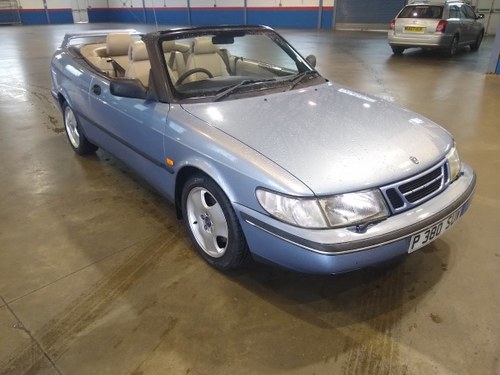 1997 Saab 900 S Convertible 74k for auction 29th/30th Oct In vendita all'asta