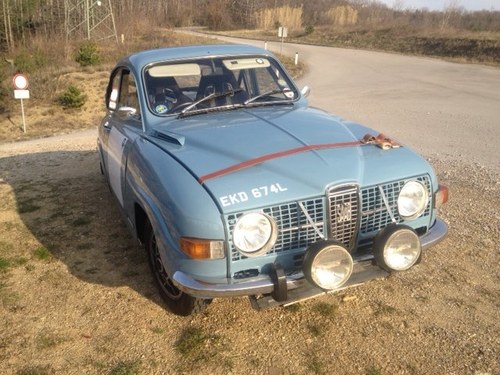 1972 Rally-prepared Saab 96v4 In vendita