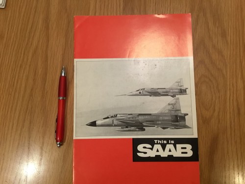 1968 Saab brochure VENDUTO