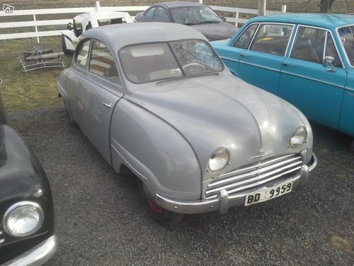 1956 SAAB 92 B DELUX, Chassi # 19826 For Sale