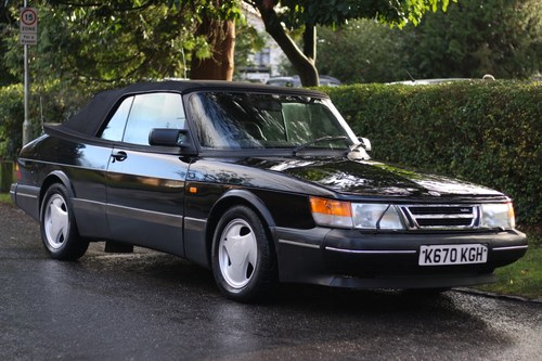 1992 Saab 900 S LPT Cabriolet For Sale