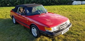 1990 Saab 900i 16v Convertible 87k miles - immaculate SOLD