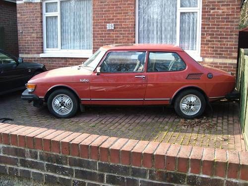 1981 Saab 99 Turbo Project car Bournemouth SOLD
