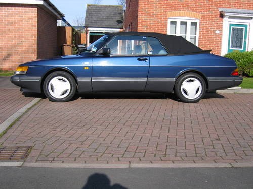 1990 Saab c900 Low Milage t16s Convertable VERKAUFT