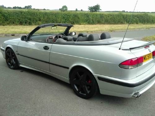 1999 saab 93 convertible , abbot demo , mint condition SOLD