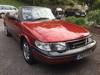 1996 Saab 900 S Convertible 68,000 from new SOLD