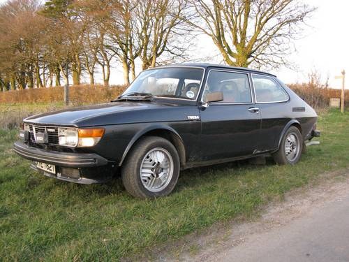 1978 Saab 99 Turbo - Black 3-door SOLD