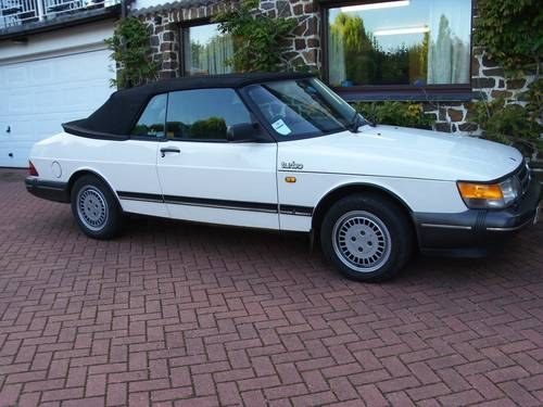 1987 Saab 900 Turbo Classic Convertible  SOLD