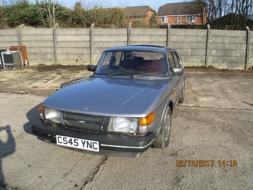 1986 saab 900 injection SOLD