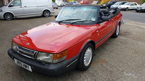 Saab 900S 16v TURBO Convertible 1992 For Sale by Auction
