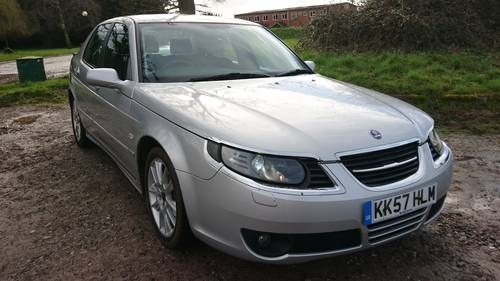 2007 Saab 9-5 Vector Sport 2.0L Saloon low mileage For Sale