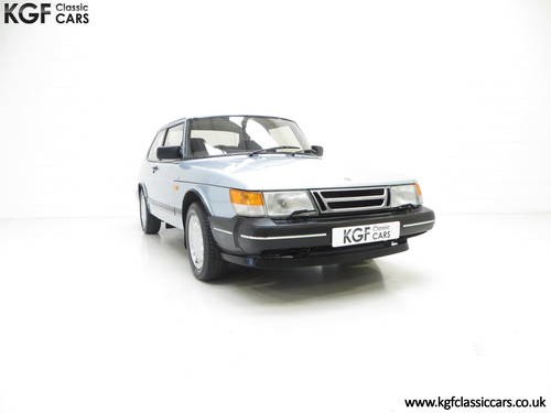 1990 An Innovative Saab 900S 16V with Only 65,727 Miles SOLD