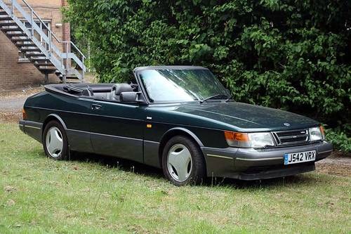 1992 Saab 900 Turbo Cabriolet For Sale