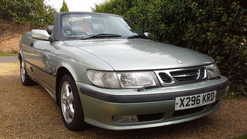 2001 SAAB 9-3 Convertible - NO MOT, easy project For Sale