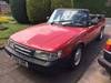 1991 SAAB 900S TURBO CLASSIC AREO CONVERTIBLE - 5 SPEED For Sale