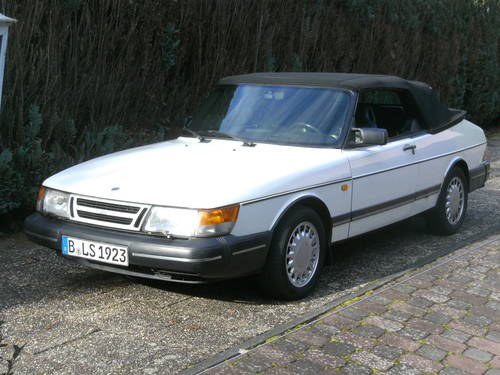 1992 Saab 900i 2.1 classic Convertible Lefthanddrive For Sale