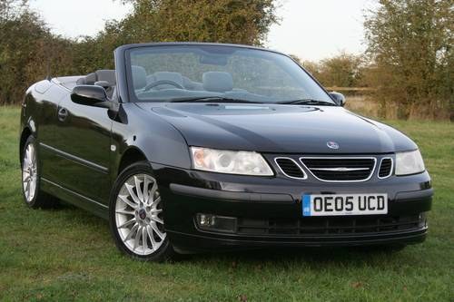 2005 Saab 9-3 1.8T Vector Convertible - Low Miles SOLD