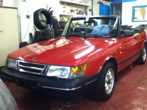 1984 Saab 900i convertible 1991 immaculate  For Sale